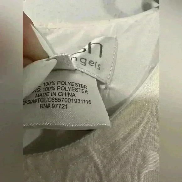 255. Blush by US Angels Girls' Dress Flower Desing sz 14 - Picture 3 of 4